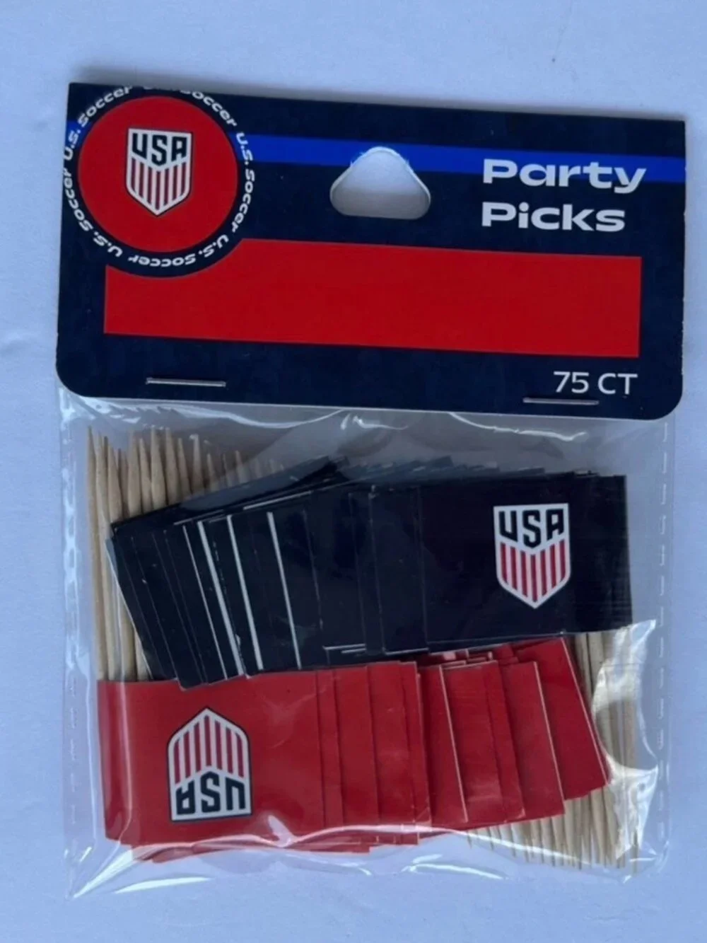 NEW Official US Soccer Party Supplies Huge Lot Cups Balls Picks USMNT Sealed #2
